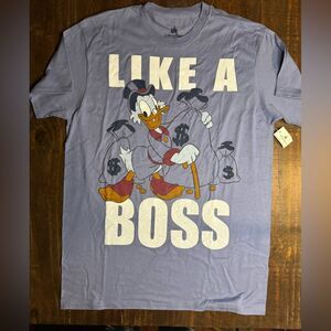 NWT Disney’s Donald Duck Like a Boss Graphic T-Shirt - Size L
